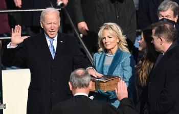 بايدن يؤدي القسم رئيسا للولايات المتحدة