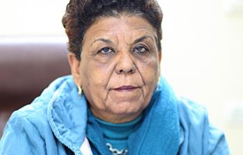 مريم أبو دقة عضو المكتب السياسي للجبهة الشعبية  (أرشيف)