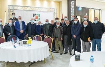 جانب من اجتماع لجنة الانتخابات مع الفصائل في رام الله