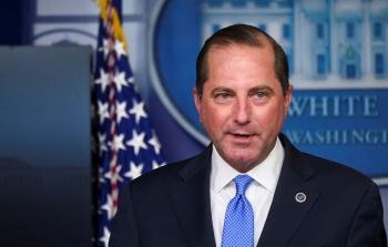 وزير الصحة الأميركي أليكس عازار  (أرشيف)