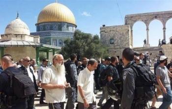 مستوطنون يقتحمون باحات الأقصى (أرشيف)