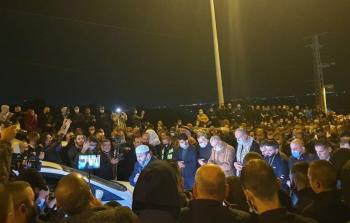 جانب من تشييع المغدور أحمد حجازي