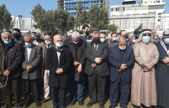 جانب من تشييع القائد المؤسس إبراهيم اليازوري