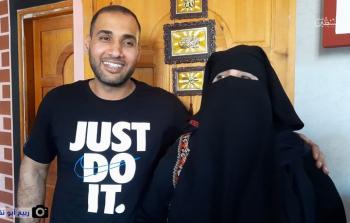 المحرر محمد أبو جزر ووالدته