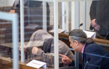 جانب من جلسة المحاكمة