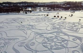 المنظر الخلاب للوحة الفنلندية