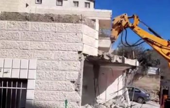 جانب من عمليات الهدم