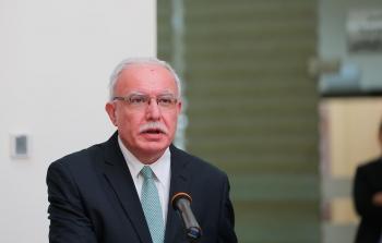 وزير خارجية السلطة رياض المالكي (أرشيف)