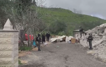 جانب من عمليات الهدم