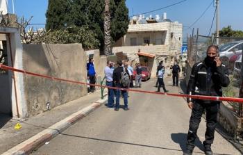 مسرح الجريمة في حيفا اليوم