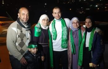 جانب من استقبال الأسير