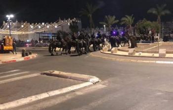 شرطة الاحتلال تحشد للهجوم على المصلين