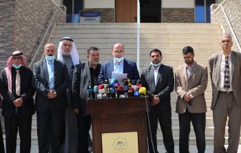 جانب من المؤتمر (تصوير/ محمود أبو حصيرة)