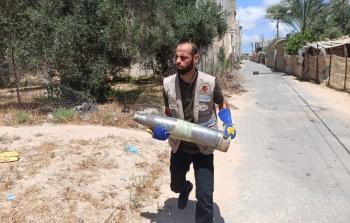 حيدت هندسة المتفجرات صاروخًا غير منفجر يزن طناً