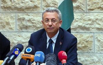 مصطفى البرغوثي الأمين العام لحركة المبادرة الوطنية الفلسطينية (أرشيف)