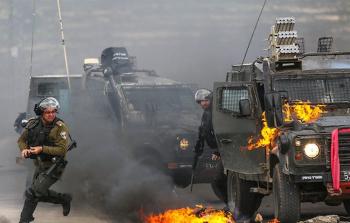 الضفة شهدت اشتباك مسلح بين مقاومين وجيش الاحتلال