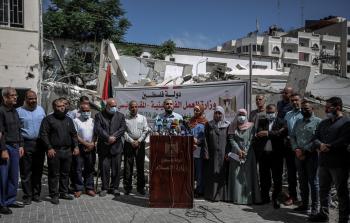 جانب من مؤتمر وزارة العمل (الأناضول)