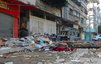 آثار عدوان الاحتلال الإسرائيلي الأخير على قطاع غزة