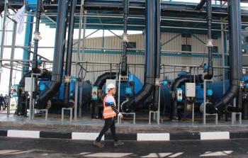 المحطة توقفت نتيجة العدوان الإسرائيلي المتواصل