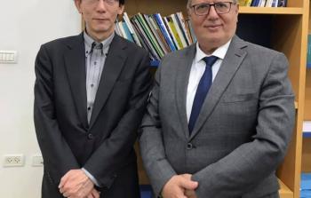 قدَّم الخضري شرحًا وافيًا للسفير الياباني عن الأوضاع الحياتية في غزة