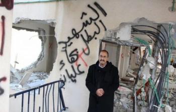 محمد عليان والد الشهيد بهاء عليان