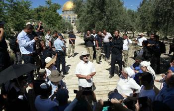 اقتحام الأقصى تم بحماية من شرطة الاحتلال
