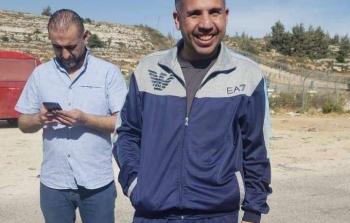 الريماوي لحظة الإفراج عنه