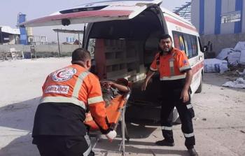 أثناء إسعاف جريح