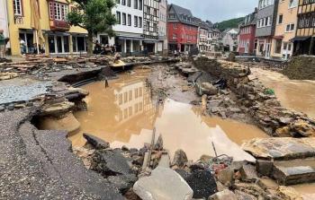 ألمانيا شهدت فيضانات قوية