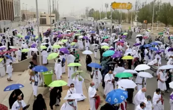 عدد الحجاج هذا العام تقلص للعام الثاني على التوالي بسبب فيروس كورونا