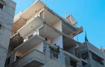 جانب من الدمار الي خلفه عدوان الاحتلال الإسرائيلي الأخير في مايو/ أيار 2021