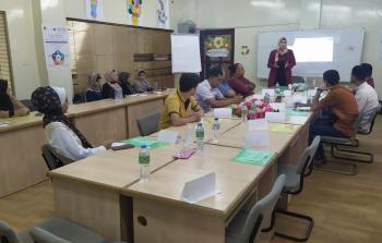 الورشة حول مشروع مبادرات إعادة تدوير النفايات الصلبة،