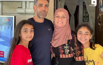الأسير المحرر العيساوي وعائلته