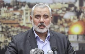 إسماعيل هنية رئيس المكتب السياسي لحركة المقاومة الإسلامية 