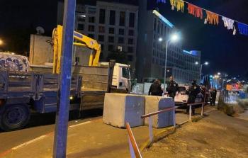 الاحتلال رفع المكعبات من الشيخ جراح