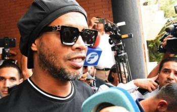 نجم كرة القدم البرازيلية رونالدينيو