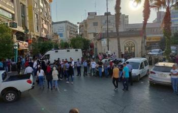 جانب من الوقفة