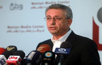 د. مصطفى البرغوثي الأمين العام لحركة المبادرة الوطنية (أرشيف)