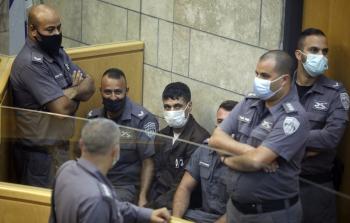 الأسير محمود العارضة في قاعة محكمة الاحتلال (أرشيف)