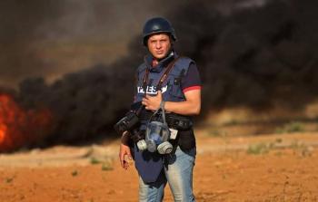 المصور الصحفي إبراهيم أبو مصطفى   (أرشيف)