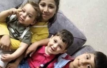 أطفال الشهيدة إسراء خزيمية