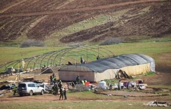 خربة حمصة الفوقا بالأغوار (أرشيف)