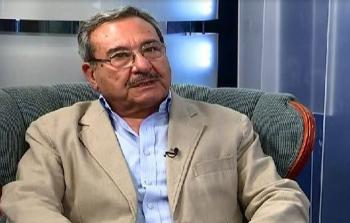 رمزي رباح عضو المكتب السياسي للجبهة الديمقراطية  (أرشيف)