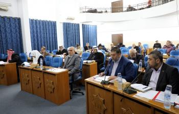 خلال جلسة خاصة لمشروع قانون الموازنة العامة للعام 2022