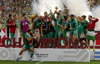 الجزائر تتوج بكأس العرب (الفرنسية)