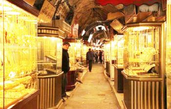 سوق الذهب بمدينة غزة