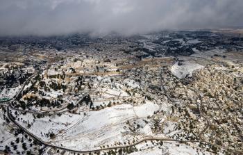 مشهد جوي لمدينة القدس (الأناضول)