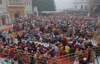 تدافع في أحد المعابد الهندوسية