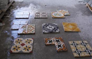 البلاط المزخرف