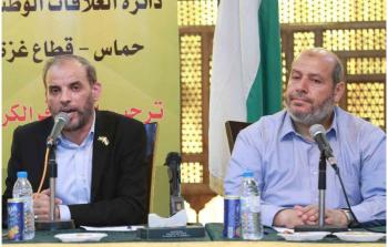 عضوا المكتب السياسي لحركة حماس 